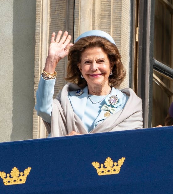 Dronning Silvia.