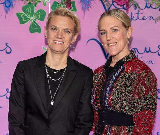 Michelle Kristensen og Pernille Wass.