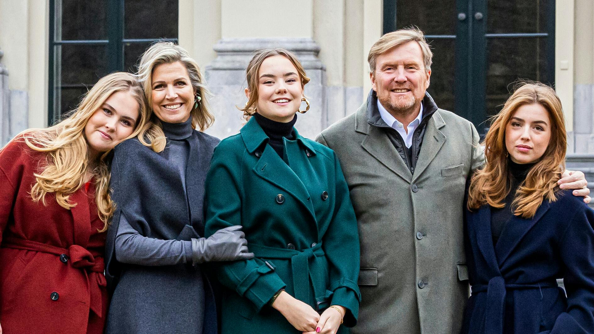 Den hollandske kongefamilie. 