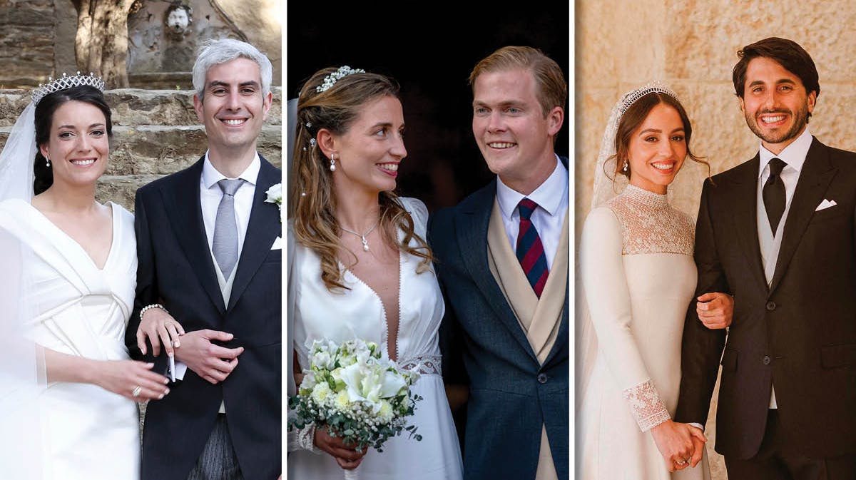 2023 har budt på flere royale bryllupper rundt omkring i verden.&nbsp;