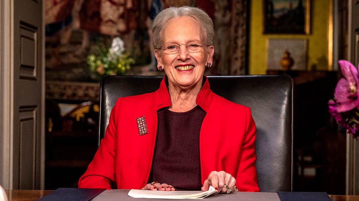 Dronning Margrethe. 