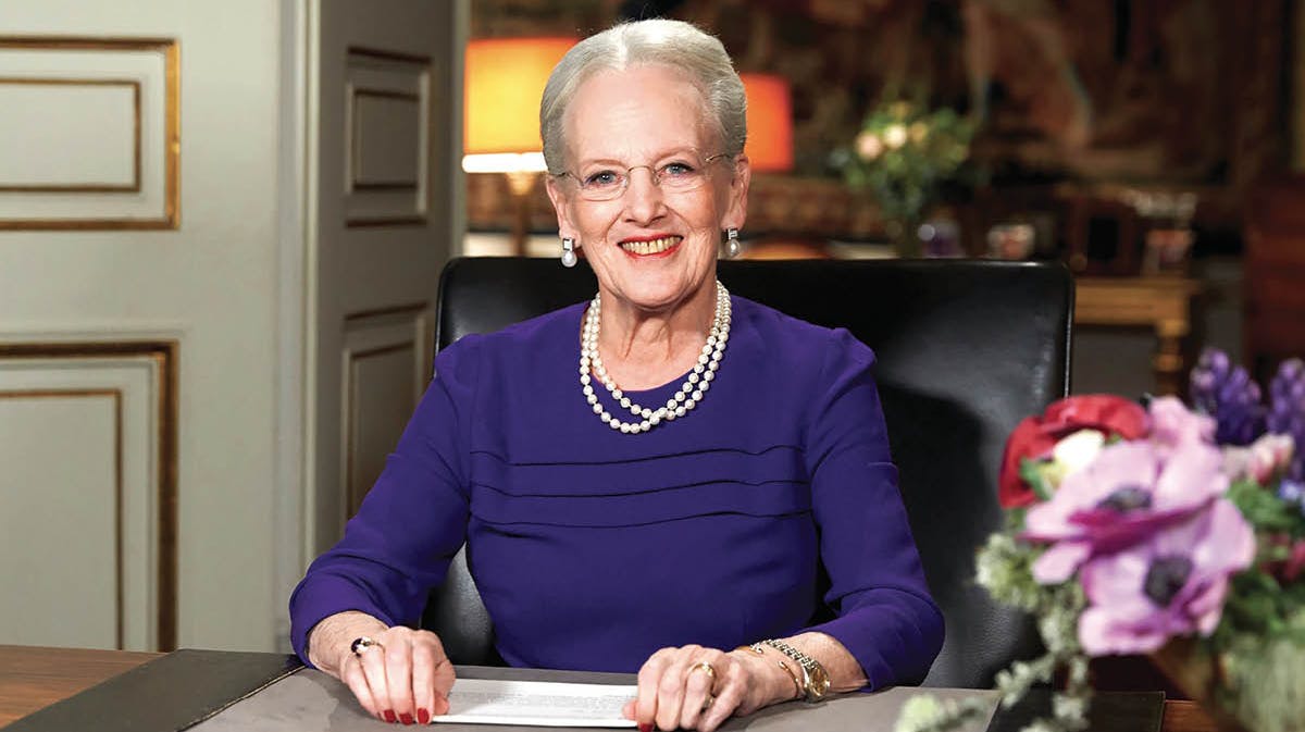 Dronning Margrethe.