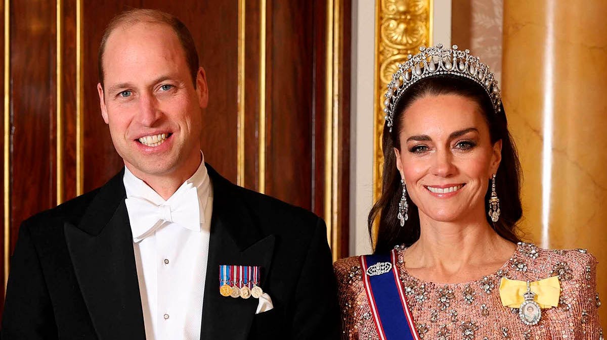 Prins William og prinsesse Catherine. 