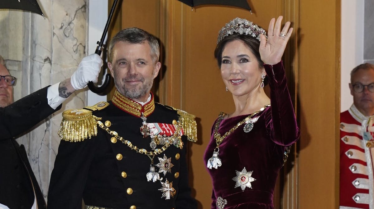 Kronprins Frederik og kronprinsesse Mary