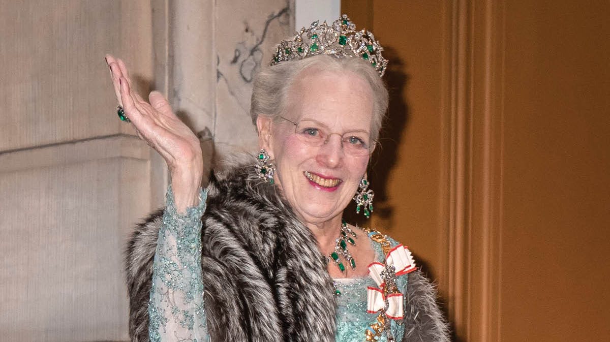Dronning Margrethe.