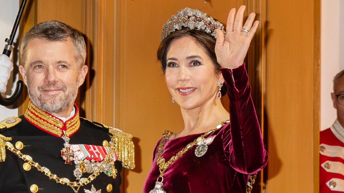 Kronprins Frederik og kronprinsesse Mary