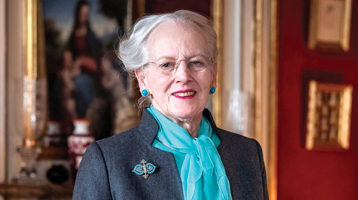 Dronning Margrethe.