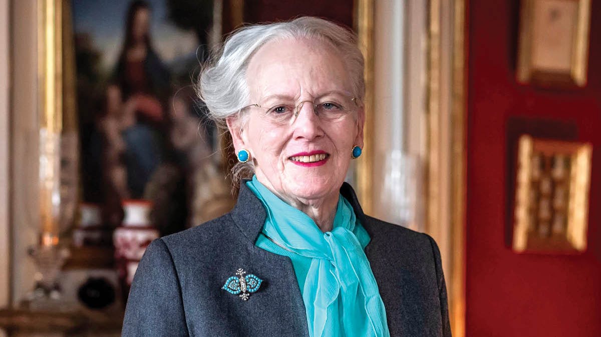 Dronning Margrethe. 