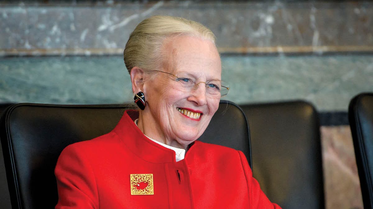 Dronning Margrethe.