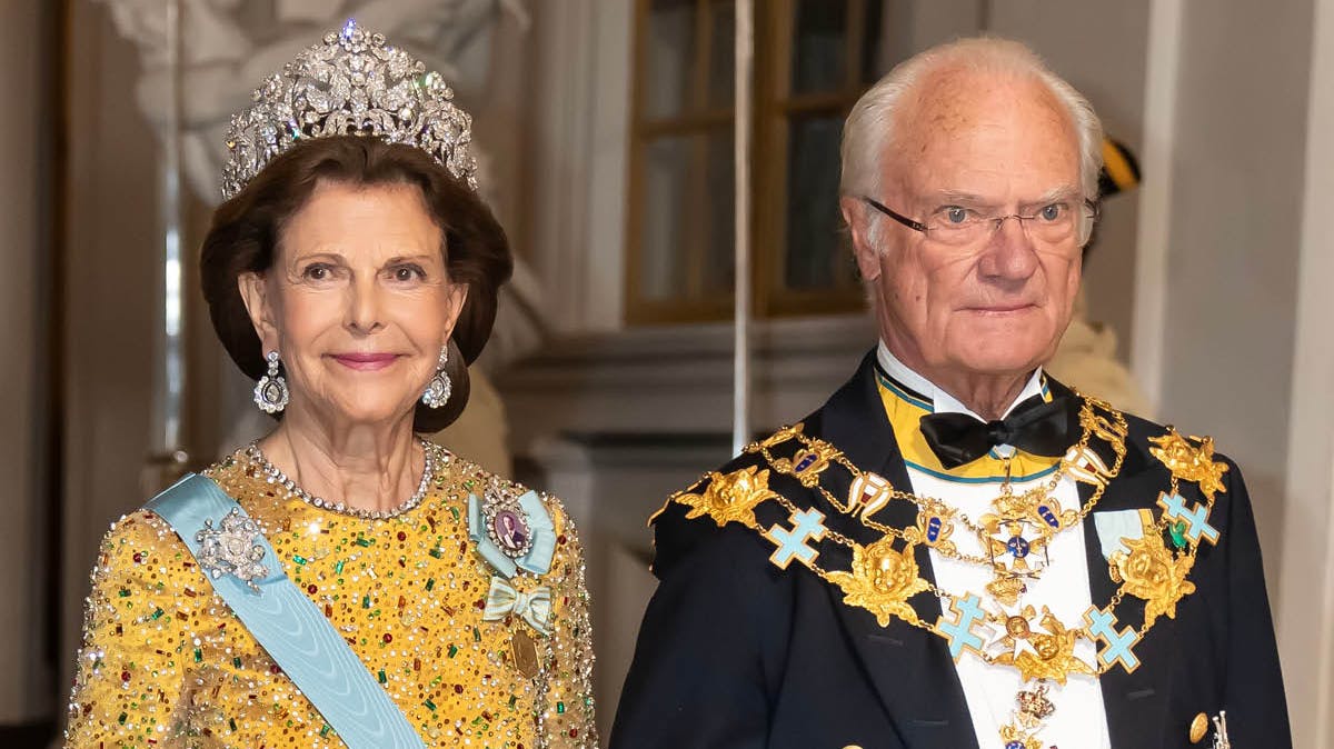 Dronning Silvia og kong Carl Gustaf. 