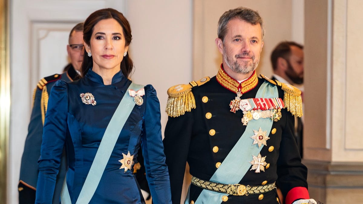 Kronprinsesse Mary og kronprins Frederik.