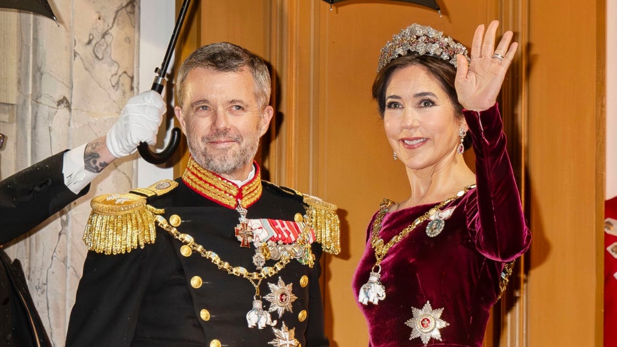 Kronprins Frederik og kronprinsesse Mary