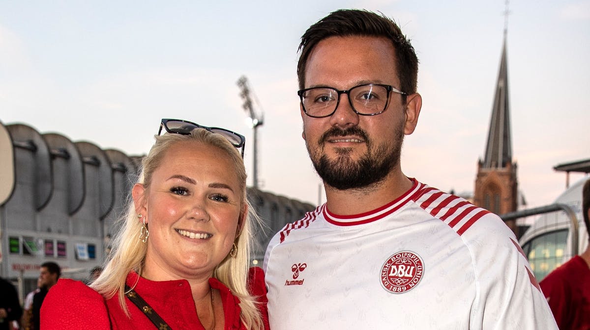 Cecilie Schmeichel og Joakim Pilkær. 