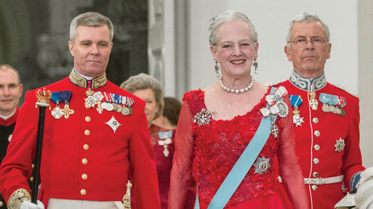 Dronning Margrethe.