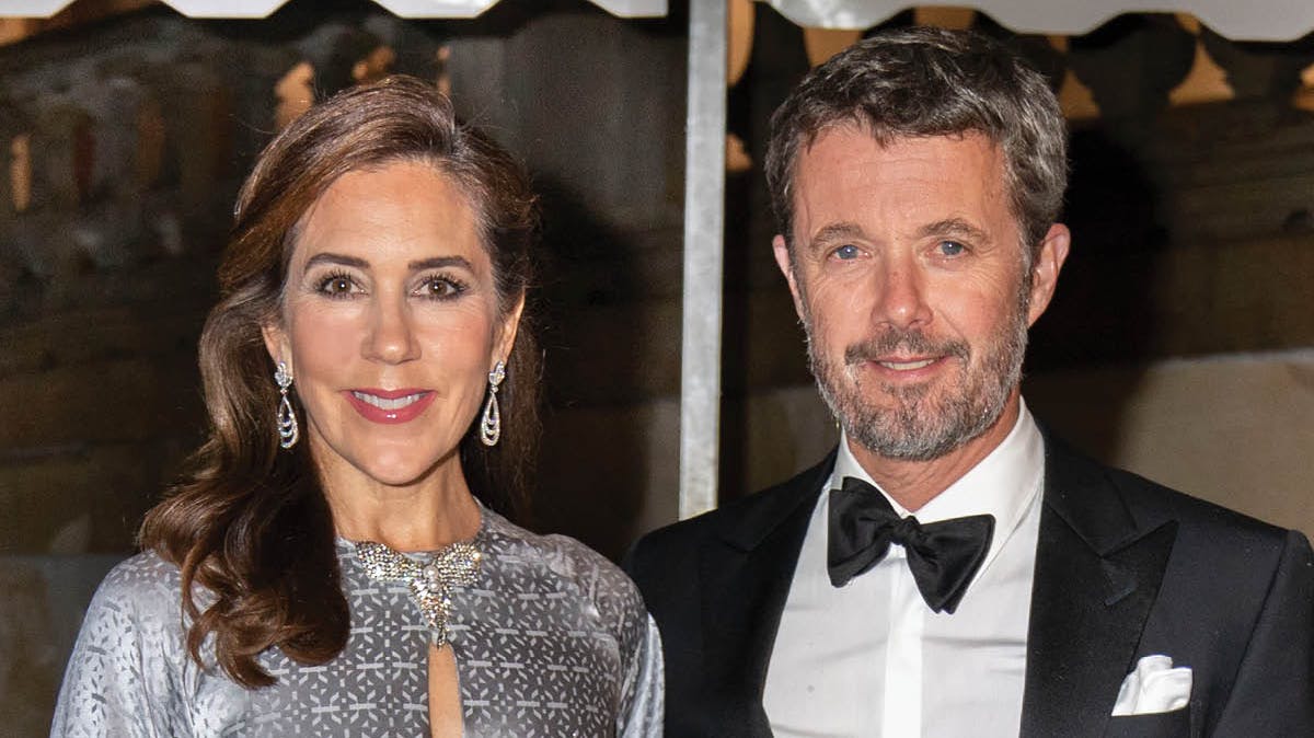 Kronprinsesse Mary og kronprins Frederik.