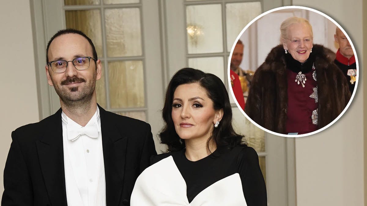 Kosovos ambassadør i Danmark, Faruk Ajeti, og hustruen Resa.