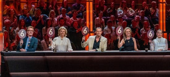 Nikolaj Hübbe, Anne Laxholm, Sonny  Fredie Pedersen, Marianne Eihilt og Claudia Rex.