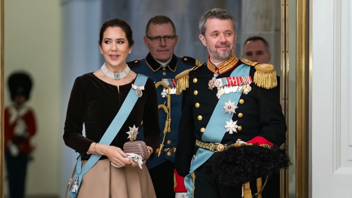 Kronprinsesse Mary og kronprins Frederik