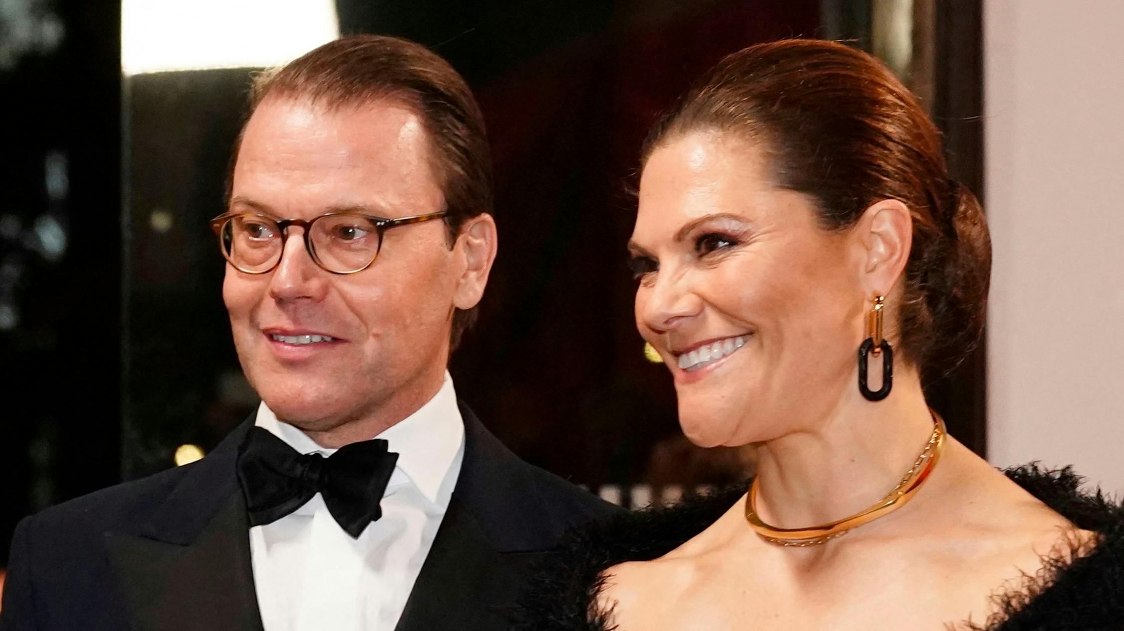 Kronprinsesse Victoria og prins Daniel.