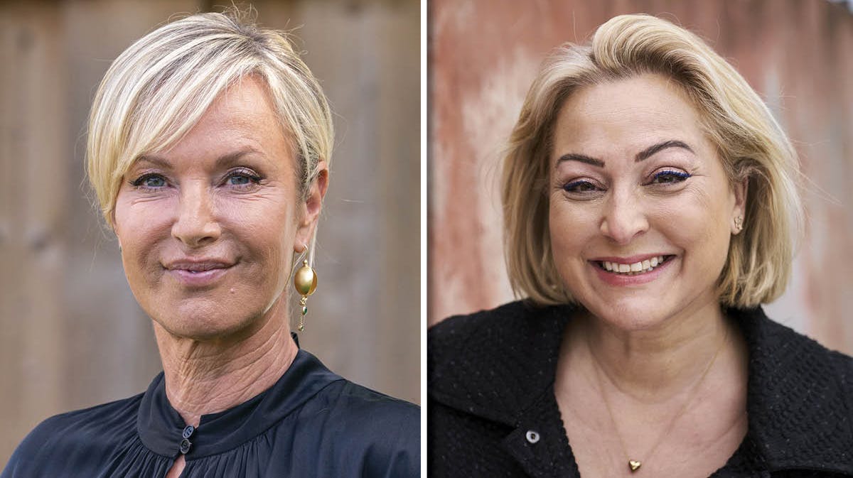 Natasja Crone og Stéphanie Surrugue