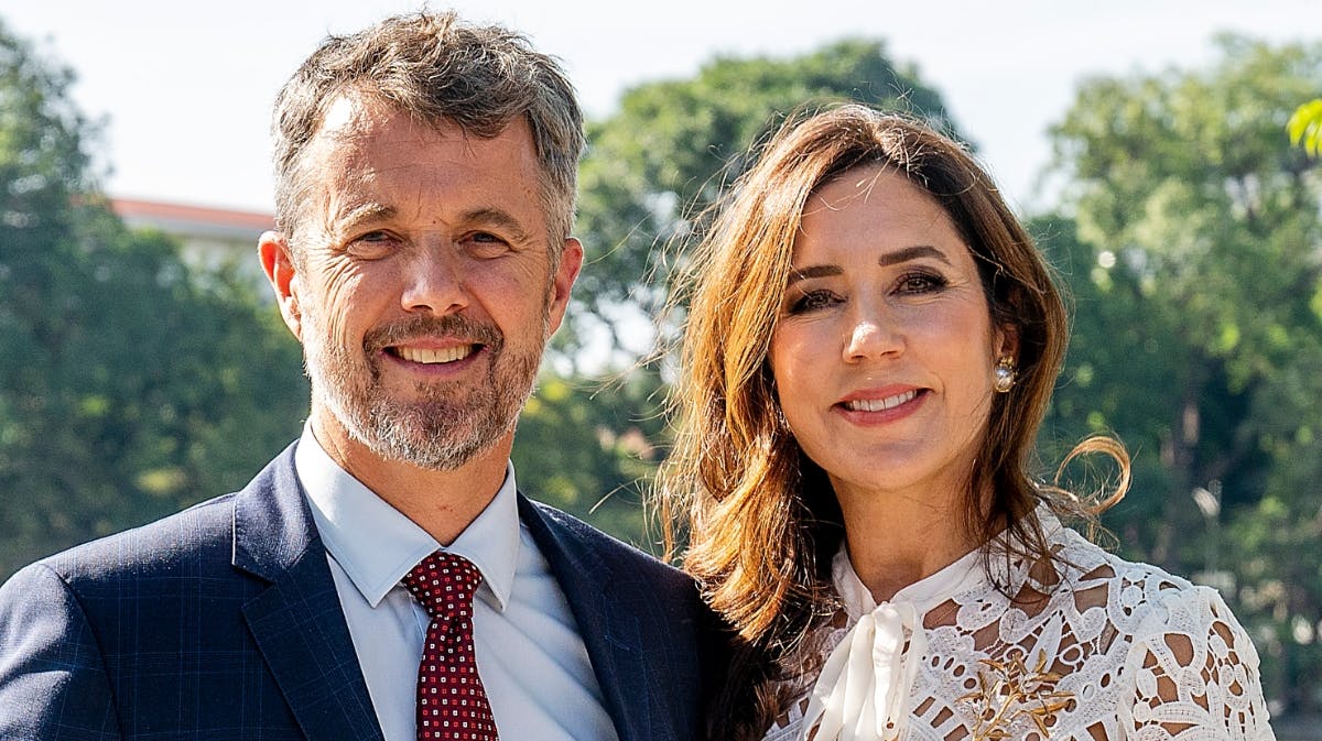 Kronprins Frederik og kronprinsesse Mary