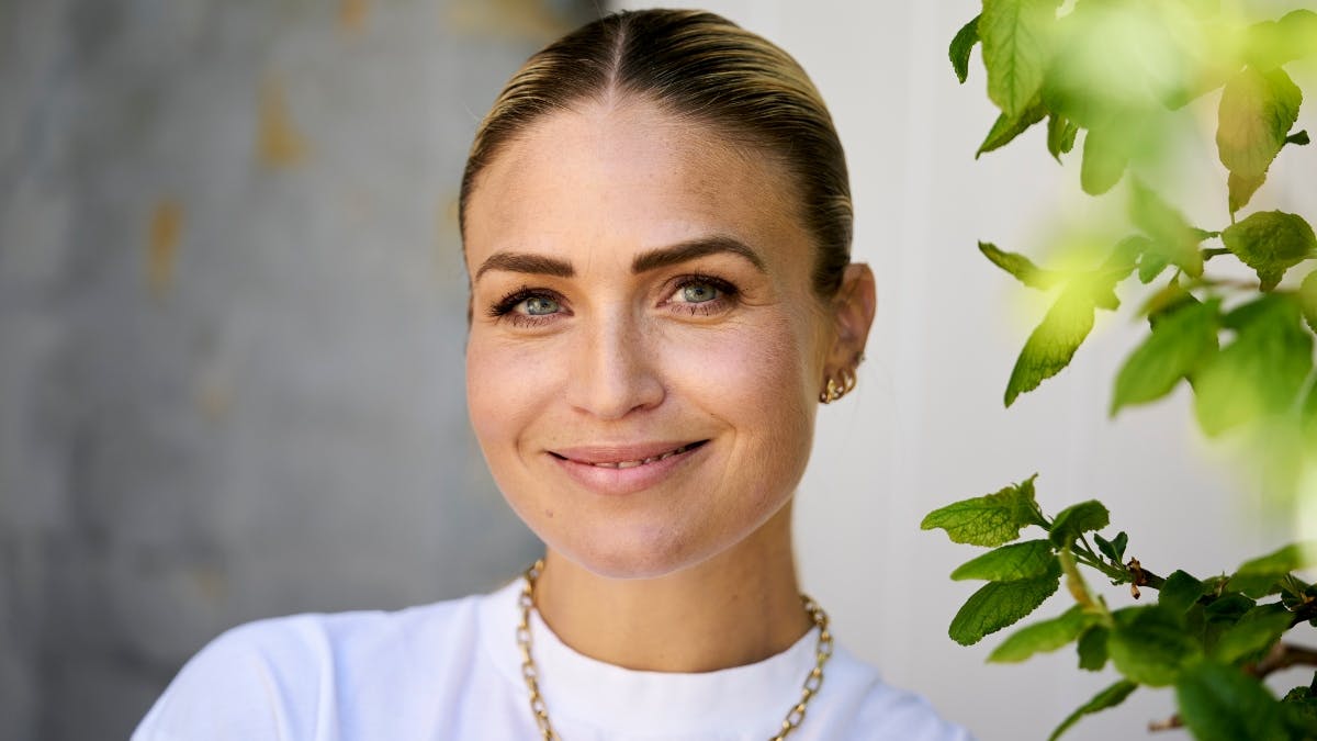 Christiane SchaumburgMüller Aaxman dansede i musikvideoen Boing Det