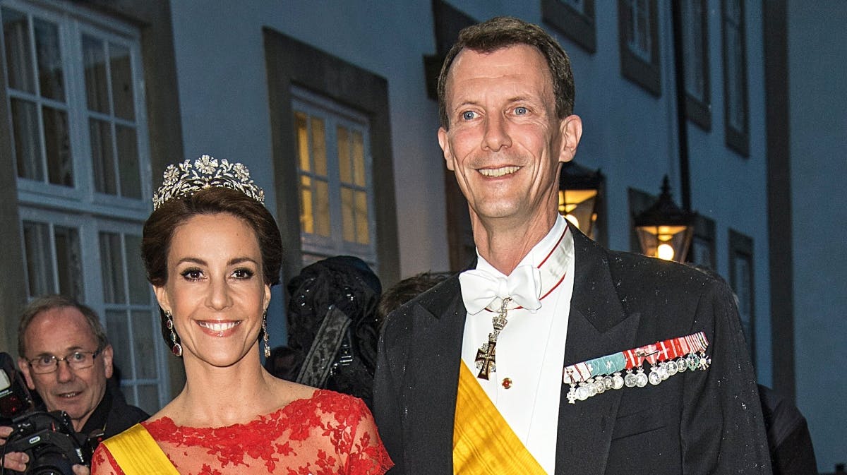Prinsesse Marie og prins Joachim.