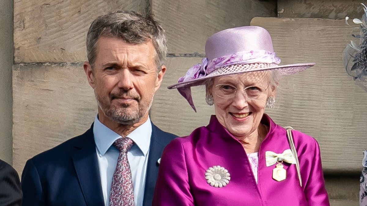 Kronprins Frederik og dronning Margrethe