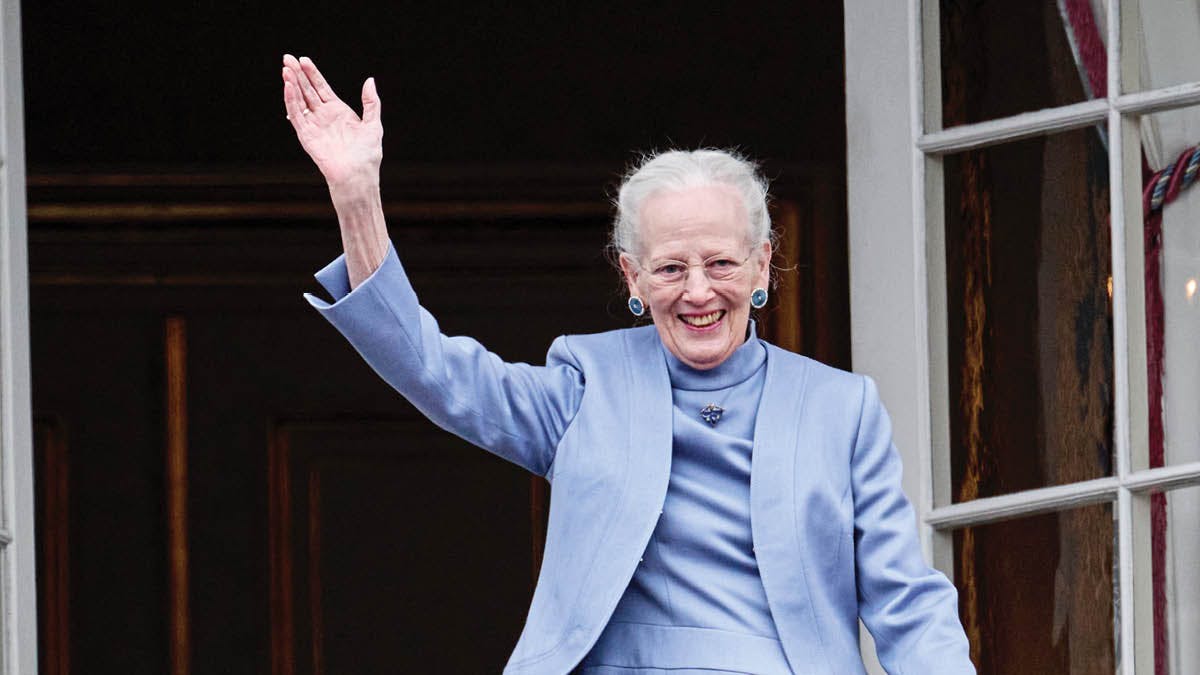 Dronning Margrethe.