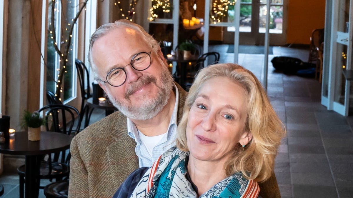 Grev Michael og prinsesse Alexandra nyder kærligheden til hinanden. 