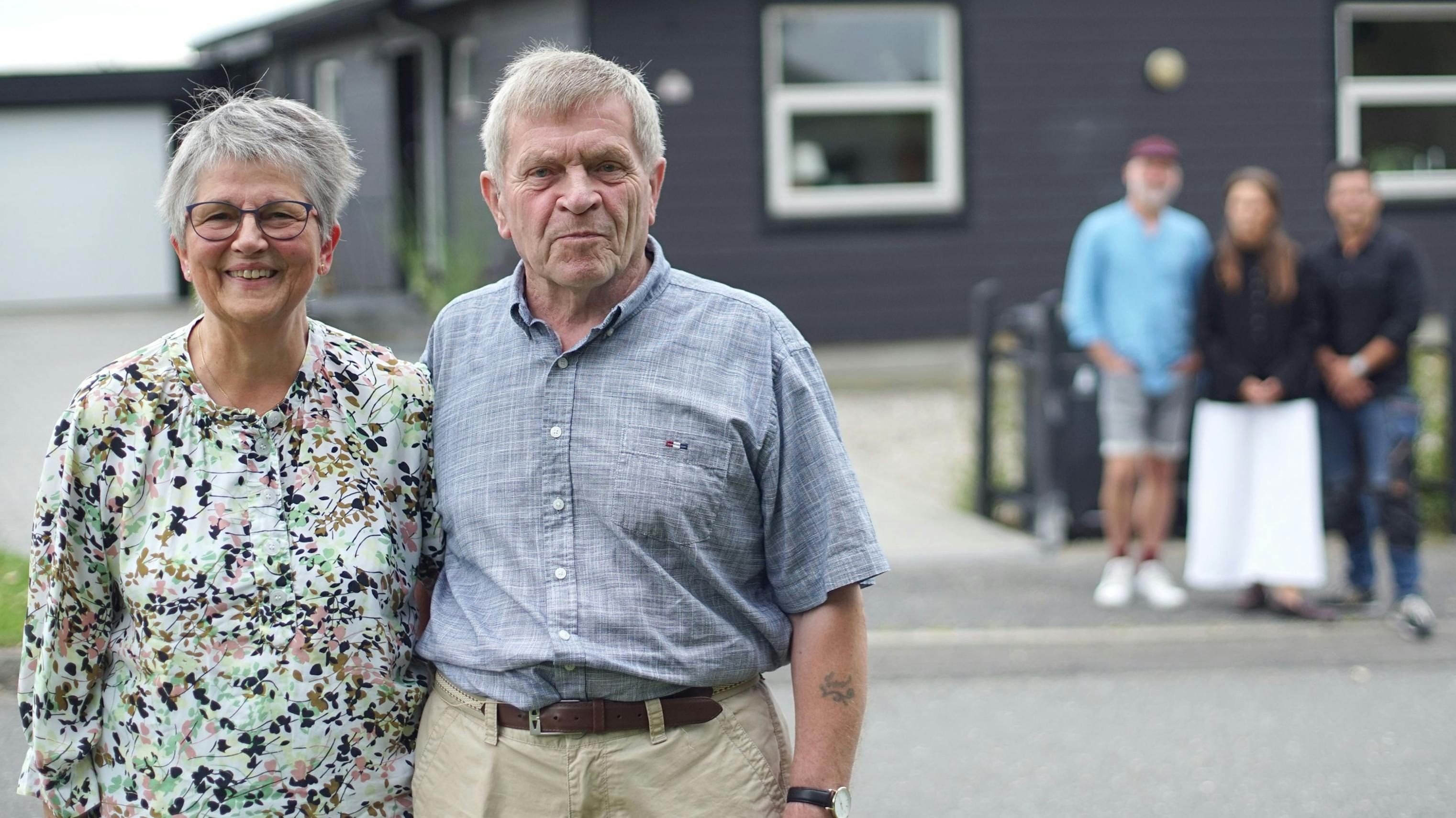 Dorit og Svend fra ”I hus til halsen”. 