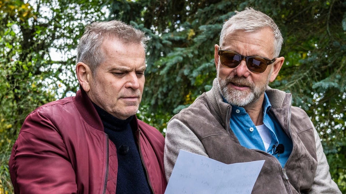 Hans Pilgaard og Casper Christensen. 