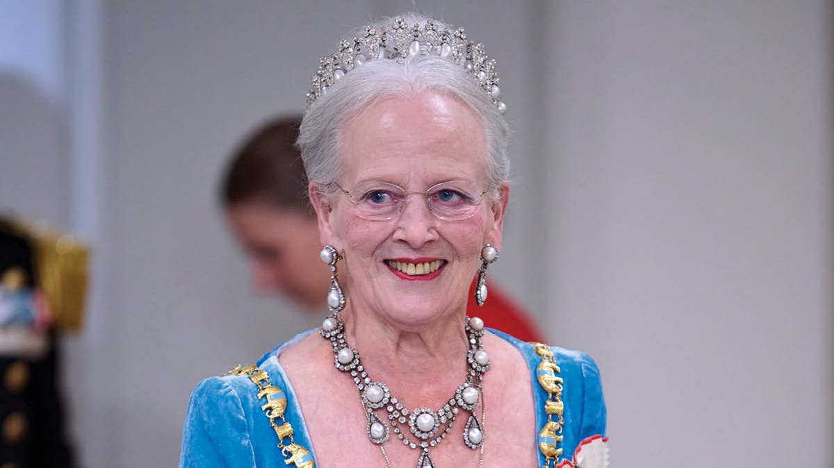 Dronning Margrethe.
