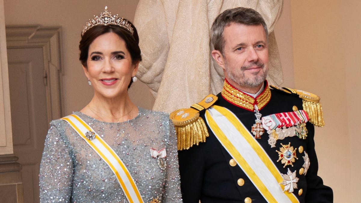 Kronprins Frederik og kronprinsesse Mary.