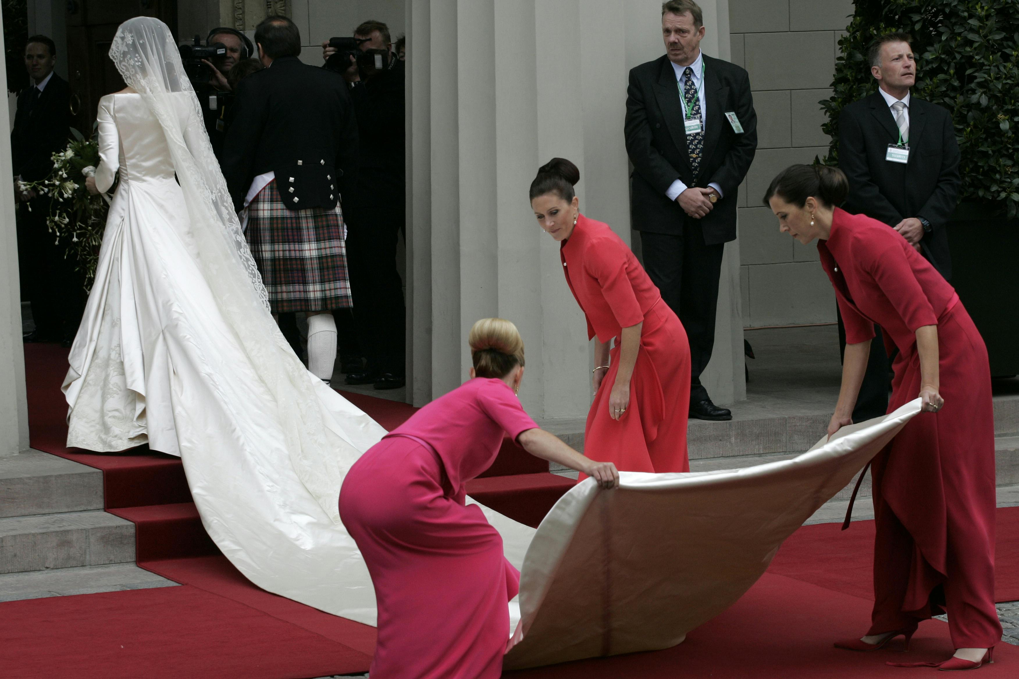 Kronprinsesse Mary, Amber Petty, Jane Stephens og Patricia Bailey14.05.2004Foto © Ulla Aue