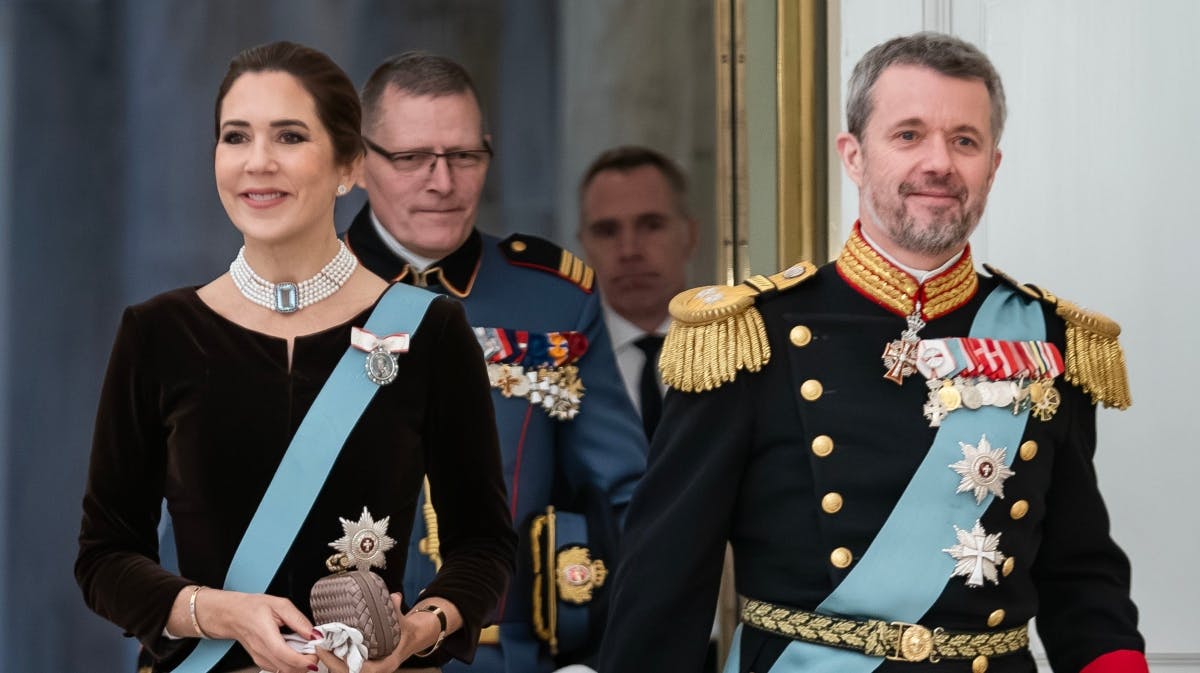 Kronprinsesse Mary og kronprins Frederik