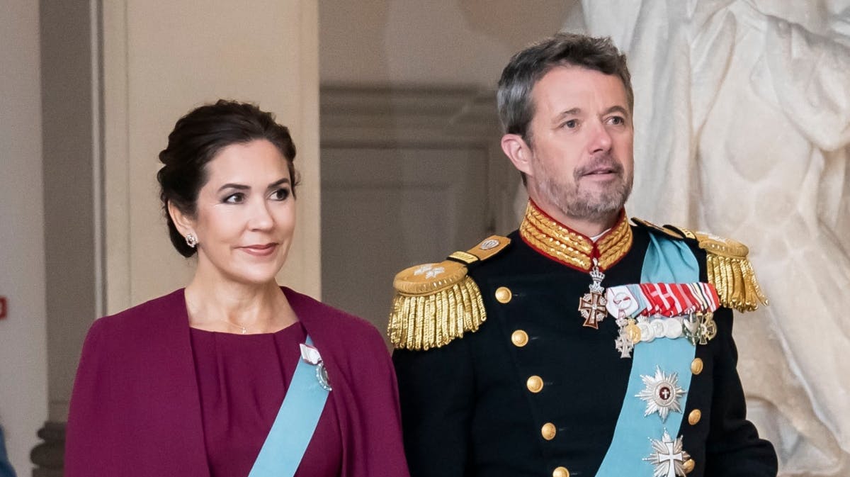Kronprinsesse Mary og kronprins Frederik