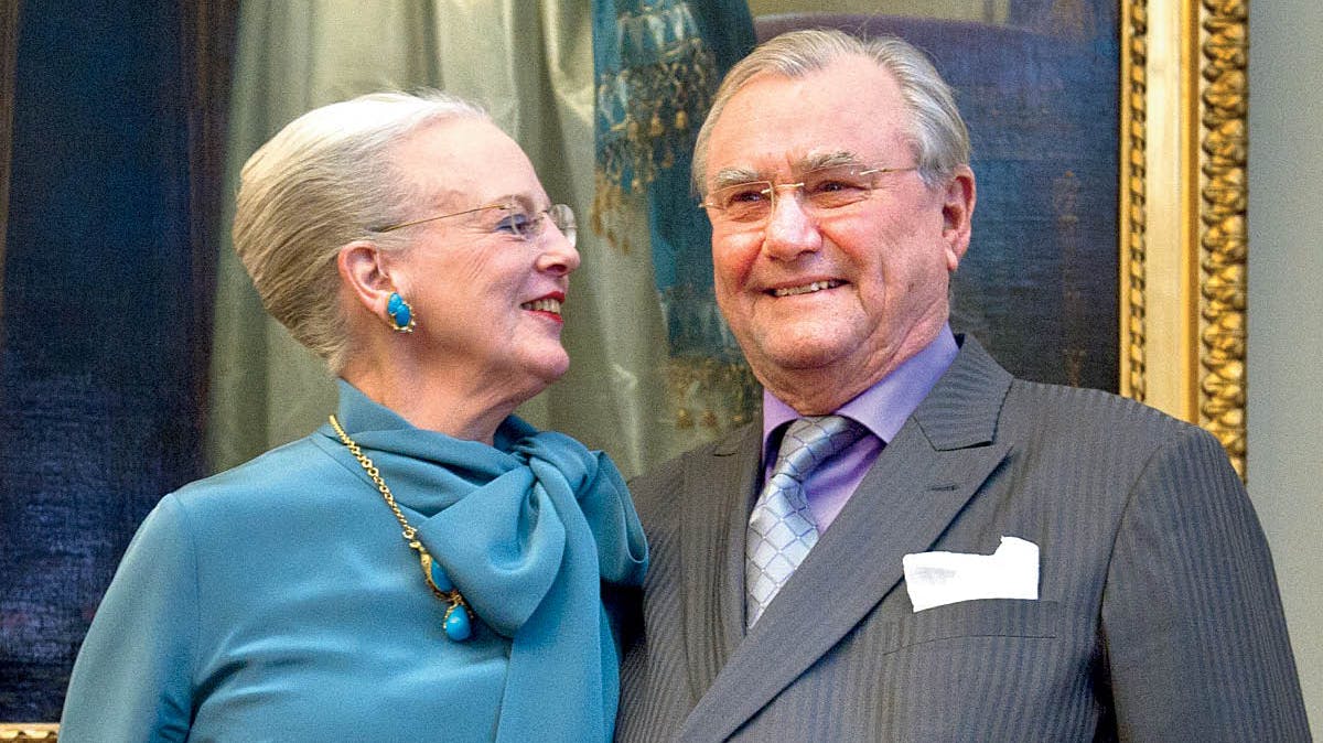 Dronning Margrethe og prins Henrik. 