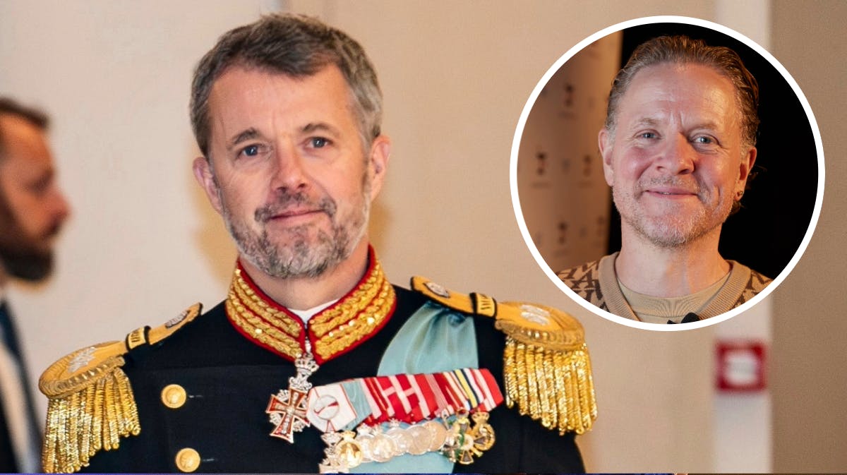 Kronprins Frederik og Anders Matthesen. 