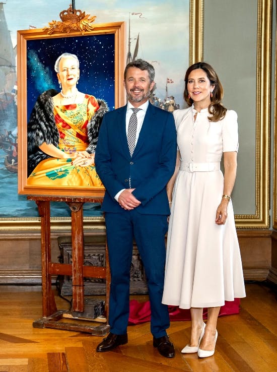 Kronprins Frederik og kronprinsesse Mary