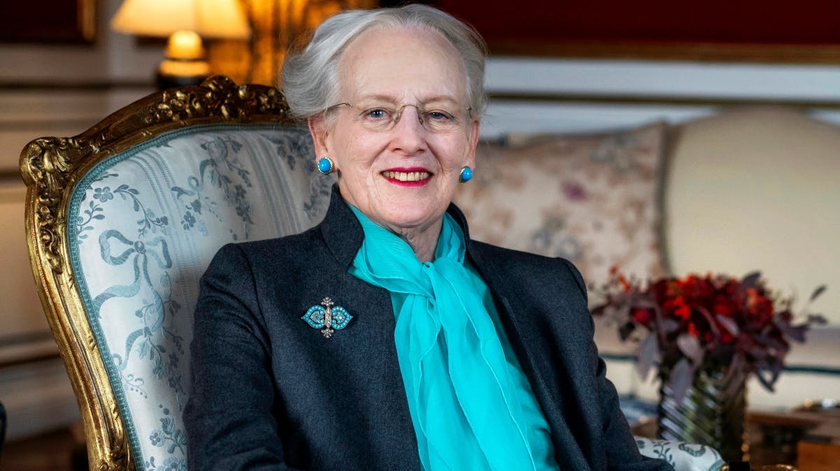Dronning Margrethe.