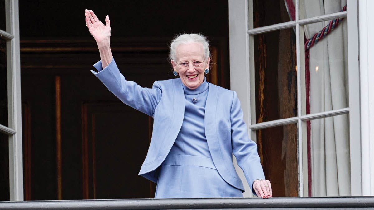 Dronning Margrethe. 