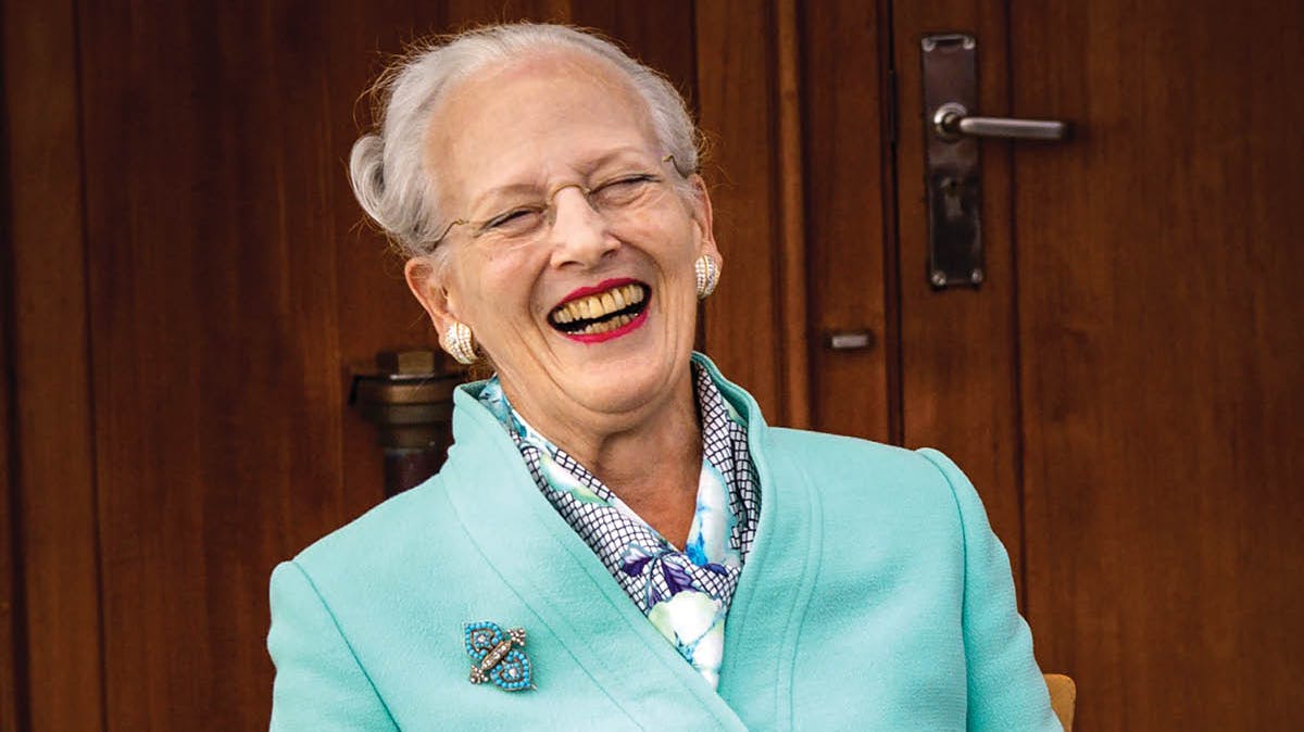 Dronning Margrethe. 