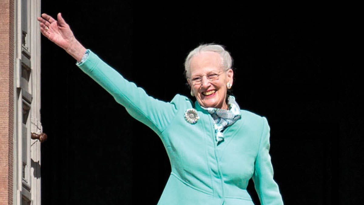 Dronning Margrethe.