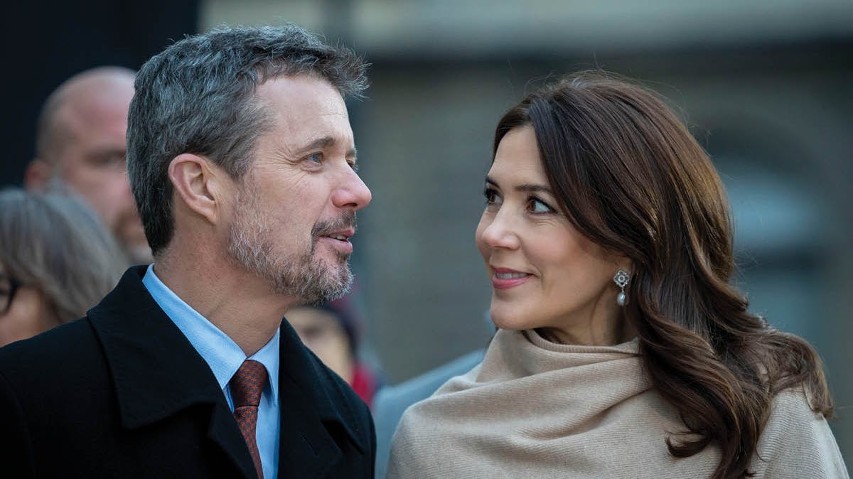 Kronprins Frederik og kronprinsesse Mary - Danmarks nye kongepar fra den 14. januar.