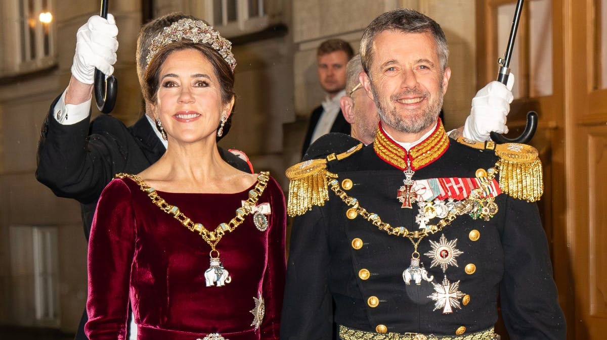 Kronprins Frederik og kronprinsesse Mary