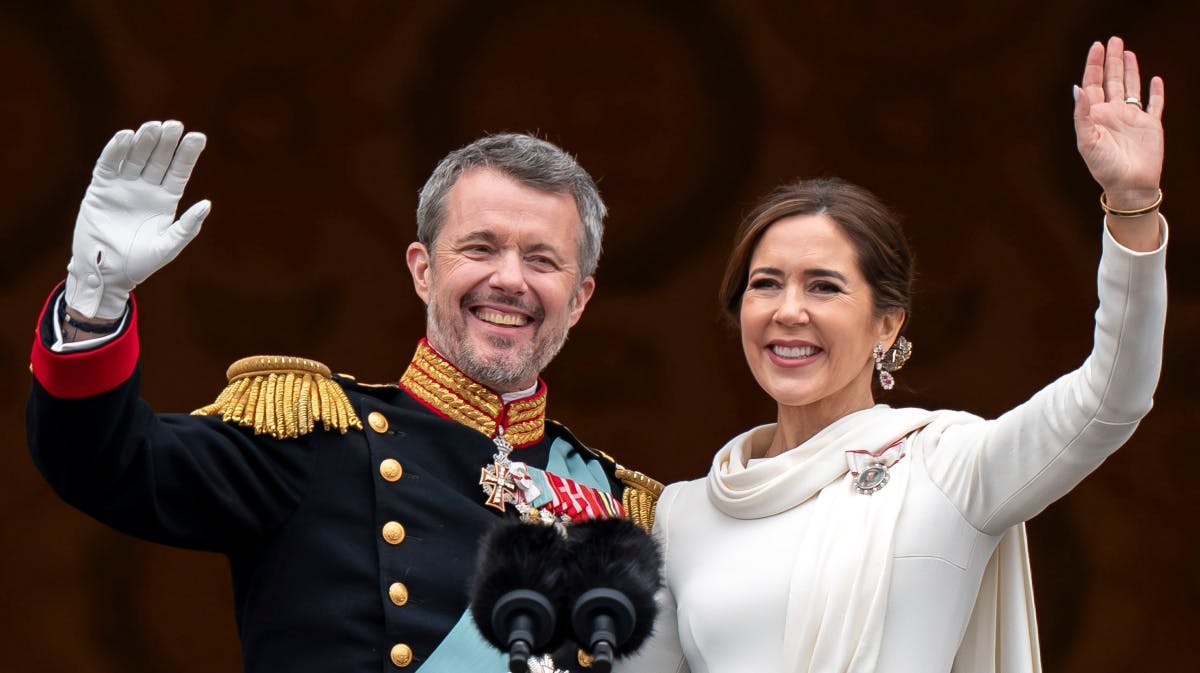 Kong Frederik og dronning Mary