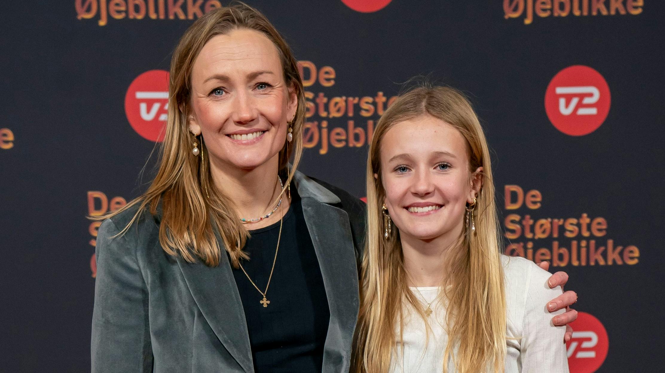 Sara Lygum og datteren Astrid.