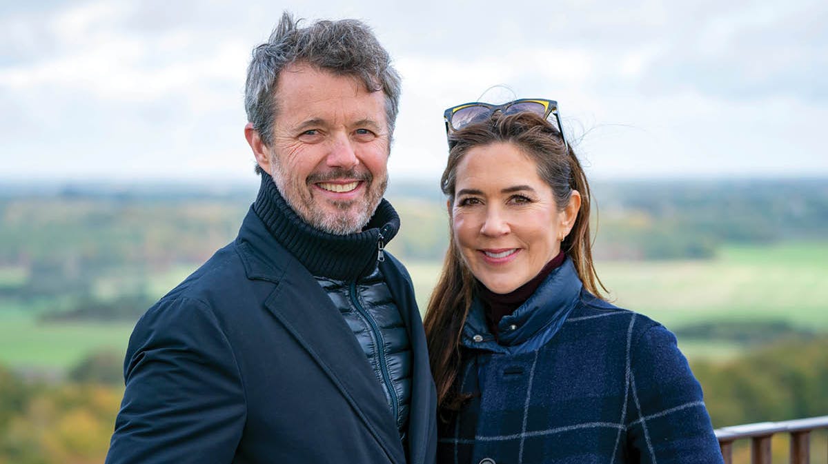 Kong Frederik og dronning Mary.