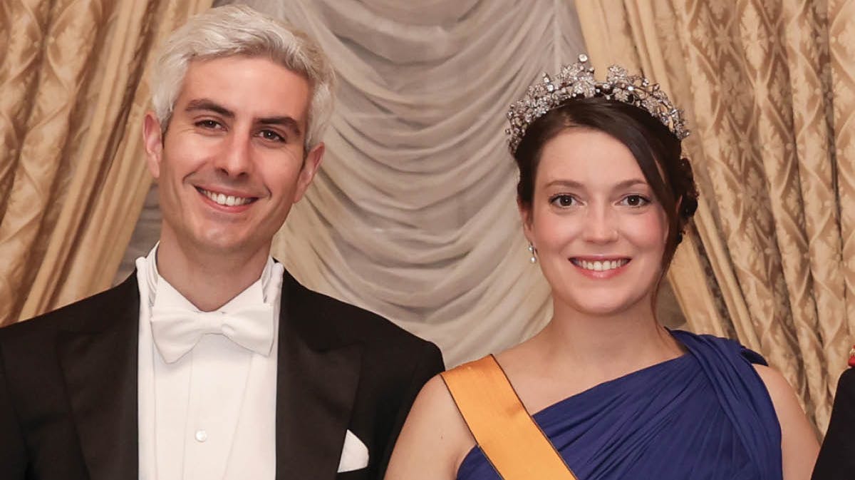 Nicolas Bagory og prinsesse Alexandra.